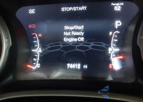 2019 Jeep Compass Latitude из США, поврежденный, VIN 3C4NJDBB1KT746116